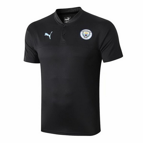 Polo Manchester City 2019-20 Negro Azul